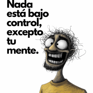 Nada está bajo control, excepto tu mente