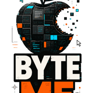 Diseño de camiseta Byte Me de Golden Stoic