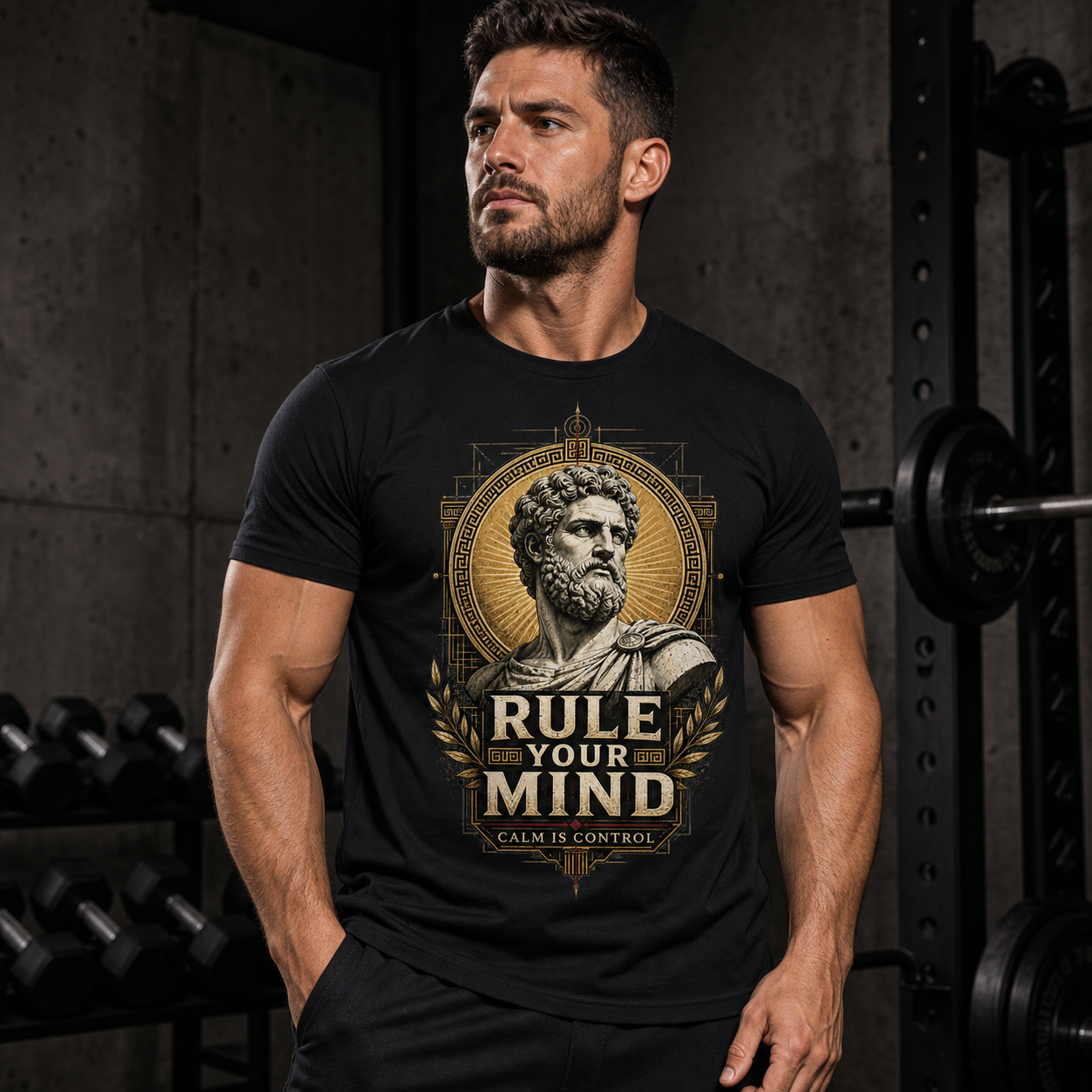Camiseta Rule Your Mind – Calm Is Control - Imagen 4