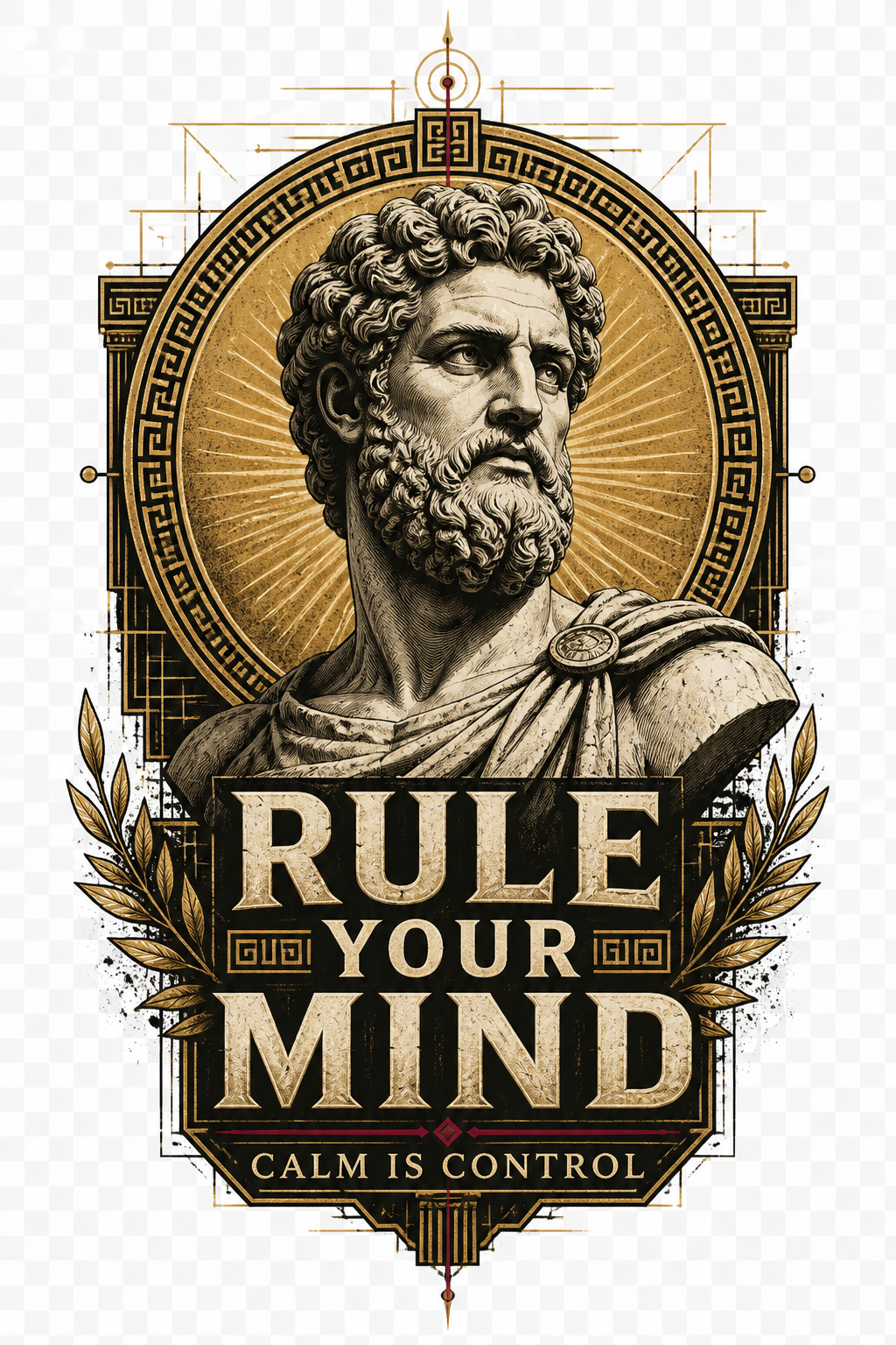 Camiseta Rule Your Mind – Calm Is Control